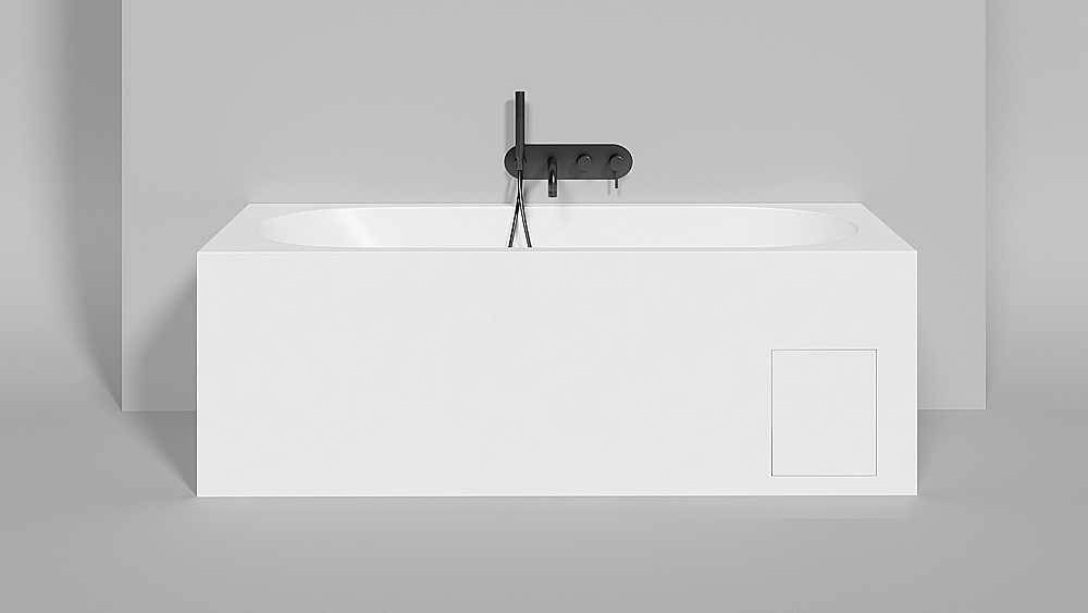 Ванна Salini ORNELLA S-sense 102316G 160x70 белая купить в интернет-магазине Sanbest