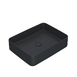 Раковина накладная Iddis Slide SLIBM02i27 черный купить в интернет-магазине Sanbest