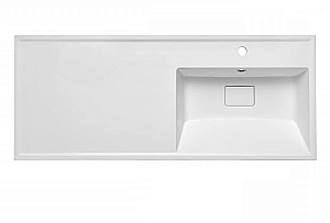 Раковина Акватон Лайн 120 белая купить в интернет-магазине Sanbest