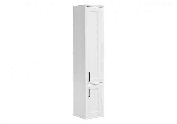 Пенал Aquanet Бостон 36 М белый для ванной в интернет-магазине сантехники Sanbest