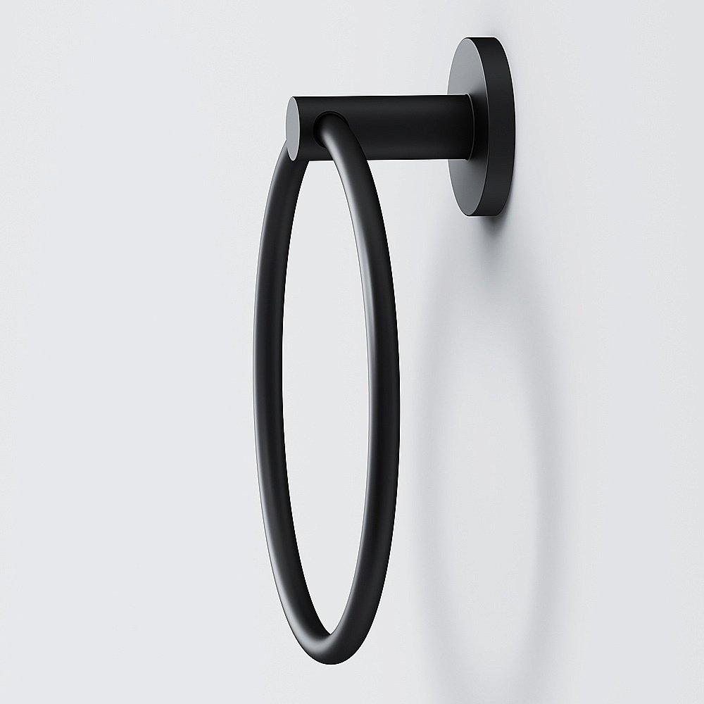 Полотенцедержатель кольцо AM.PM X-Joy A85A34422 черный матовый купить в интернет-магазине сантехники Sanbest