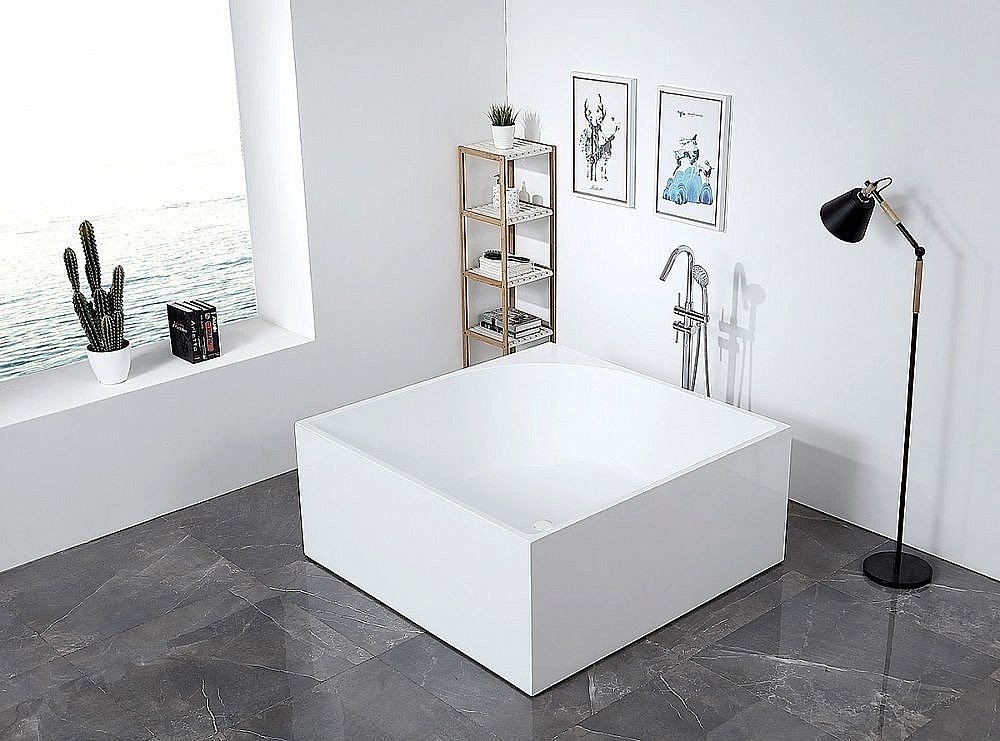 Акриловая ванна Abber AB9337 140х140 купить в интернет-магазине Sanbest