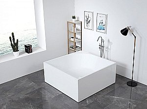 Акриловая ванна Abber AB9337 140х140 купить в интернет-магазине Sanbest