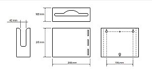 Диспенсер для бумажных полотенец Bemeta Hotel 101003235 нержавеющая сталь матовая купить в интернет-магазине сантехники Sanbest