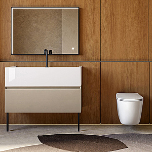 Раковина подвесная Kerasan Kanaal 100 5743*1 Белый купить в интернет-магазине Sanbest