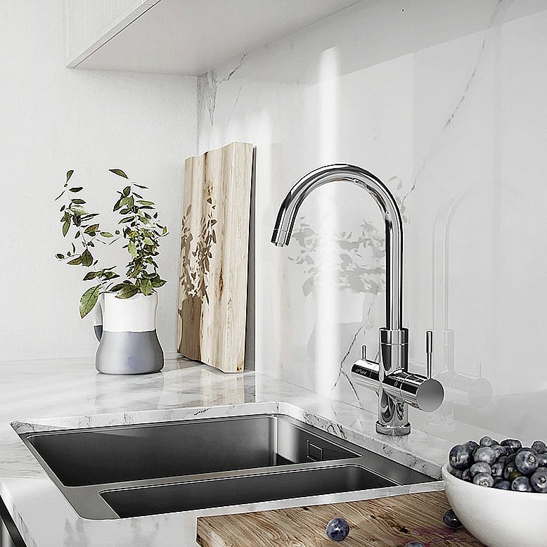 Смеситель для кухни PAINI Cox 78CR6433VL2KM хром купить в интернет-магазине сантехники Sanbest