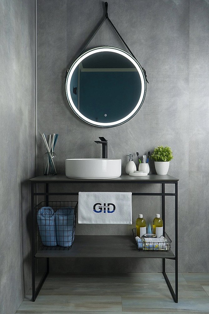 Раковина накладная Gid Esfera 40 N9424 51179 белая купить в интернет-магазине Sanbest