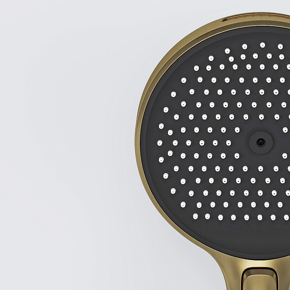 Душевая система Sancos Space SC3006BG брашированное золото купить в интернет-магазине сантехники Sanbest