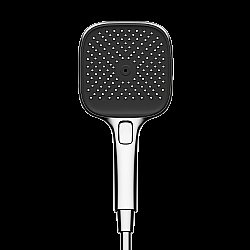 Душевая лейка Sancos Nok square SC6002CH-B хром/черный матовый купить в интернет-магазине сантехники Sanbest