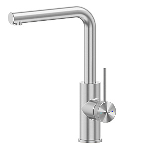 Смеситель для кухни Abber Wasser Kreis 316 AF8814BST брашированная сталь купить в интернет-магазине сантехники Sanbest
