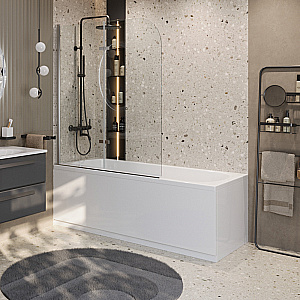 Акриловая ванна Cezares ECO 165х70 ECO-165-70-41-W37 белая купить в интернет-магазине Sanbest