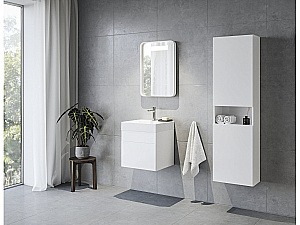 Пенал Ravak SB Natural 45 X000001789 белый глянцевый для ванной в интернет-магазине сантехники Sanbest