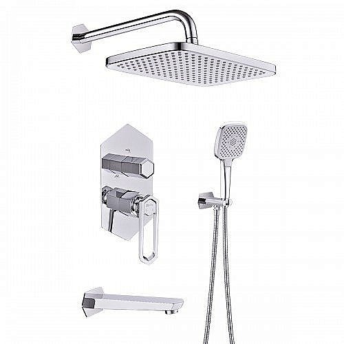 Душевая система Lemark Prizma LM3922C купить в интернет-магазине сантехники Sanbest