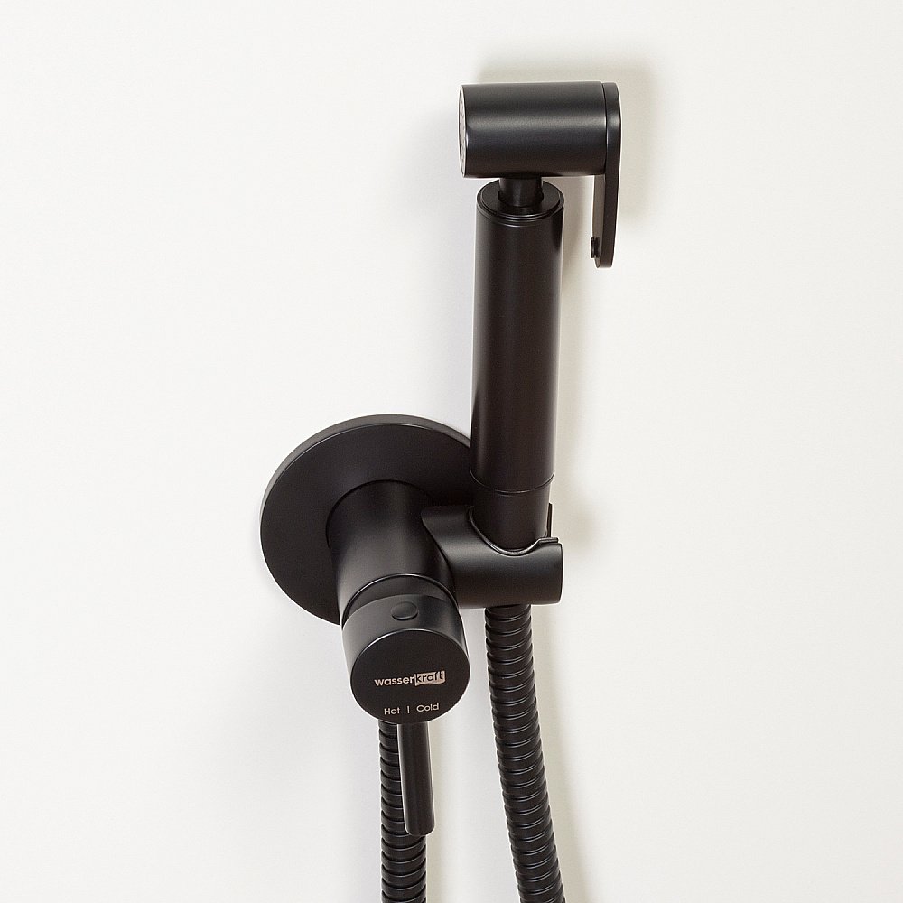 Гигиенический душ WasserKRAFT A70638 черная купить в интернет-магазине сантехники Sanbest