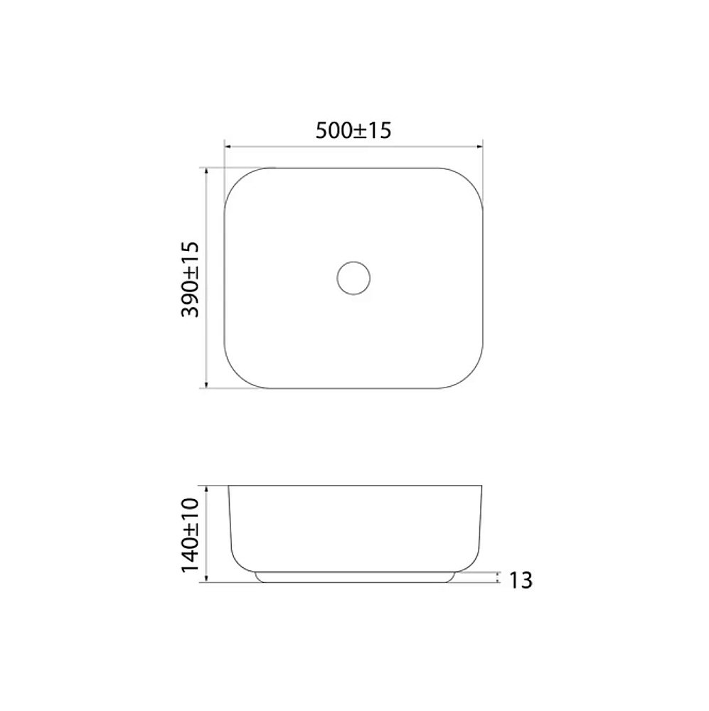 Раковина Iddis Bridge BRIWM05i27 50 белая купить в интернет-магазине Sanbest