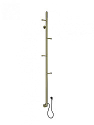 Полотенцесушитель Wonzon & Woghand KASSEL WW-AL616-BG брашированное золото купить в интернет-магазине сантехники Sanbest