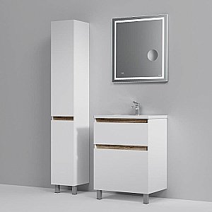 Тумба с раковиной AM.PM X-Joy 65 белая глянцевая для ванной в интернет-магазине Sanbest