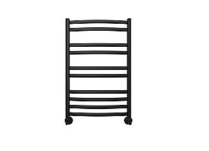 Полотенцесушитель водяной Aquatek Лугано AQ DOC1080BL П10 50х80 черный муар купить в интернет-магазине сантехники Sanbest