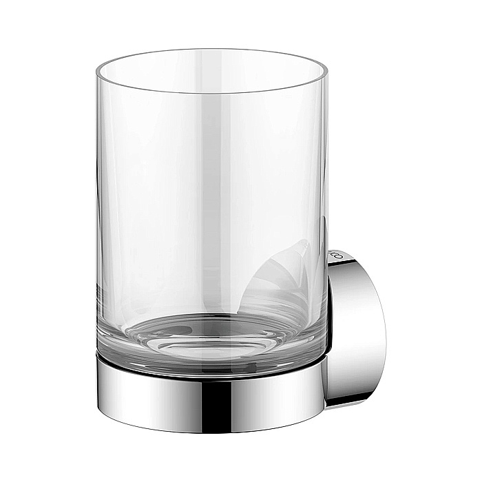 Стакан для зубных щеток с держателем Keuco Reva 12850019000 Хром купить в интернет-магазине сантехники Sanbest