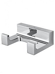 Двойной крючок для ванной WONZON & WOGHAND ECLIPSE, Хром (WW-9125) купить в интернет-магазине сантехники Sanbest