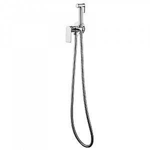 Гигиенический душ со смесителем ABBER Weiss Insel AF8025 хром купить в интернет-магазине сантехники Sanbest