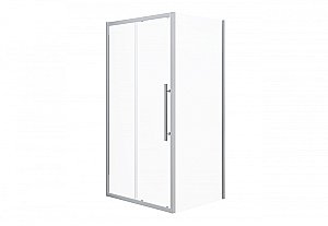 Душевой уголок Esbano Flex ESOGF129PSC 120х90 стекло прозрачное/профиль хром купить в интернет-магазине Sanbest