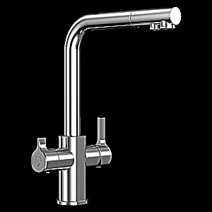 Смеситель для кухни Elghansa Kitchen Pure Water 56A5511 хром купить в интернет-магазине сантехники Sanbest