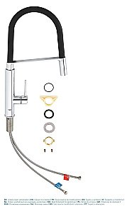 Смеситель для кухни Grohe Concetto 31491000 купить в интернет-магазине сантехники Sanbest