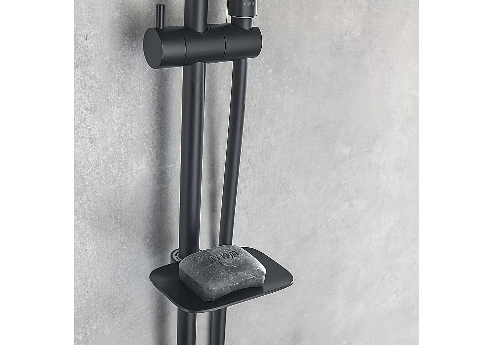 Смеситель для душа Aquatek Вега AQ1076MB черный матовый купить в интернет-магазине сантехники Sanbest