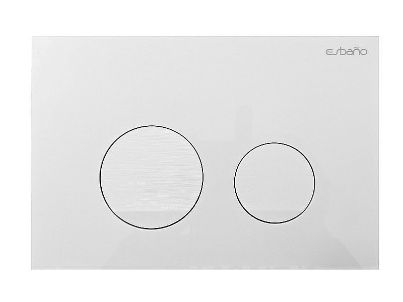 Кнопка для инсталляции Esbano SLIM-37GW купить в интернет-магазине сантехники Sanbest