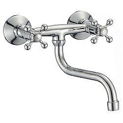 Смеситель для кухни Milardo Duplex DUPSB1M09 хром купить в интернет-магазине сантехники Sanbest