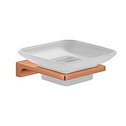 Мыльница Rav-Slezak Nil NLA0300ZRK розовый золотистый крацованный купить в интернет-магазине сантехники Sanbest