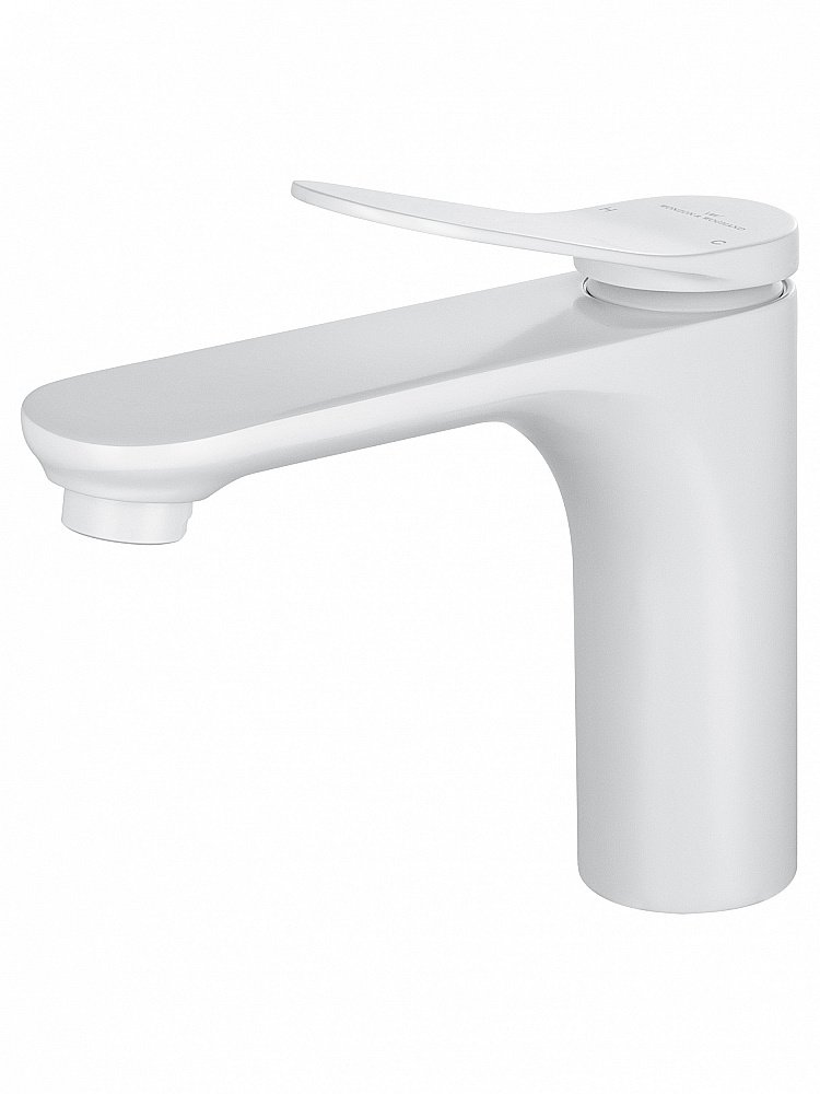 Смеситель для раковины WONZON & WOGHAND WW-A40482-MW белый матовый купить в интернет-магазине сантехники Sanbest