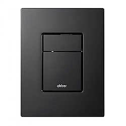 Кнопка для инсталляции Abber AC0123MB черная матовая купить в интернет-магазине сантехники Sanbest