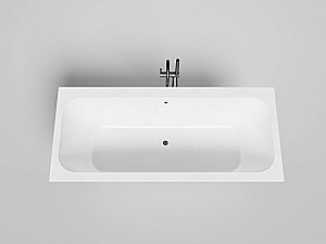 Ванна Salini Orlanda AXIS S-Stone 180x80 103222M белая матовая купить в интернет-магазине Sanbest
