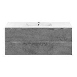 Тумба с раковиной Vincea Mia 1200 Beton для ванной в интернет-магазине Sanbest
