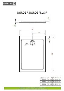 Душевой поддон Radaway Doros Plus F 90x120 купить в интернет-магазине Sanbest