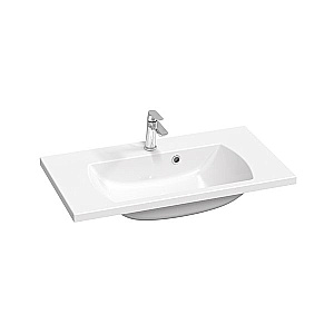 Тумба с раковиной Ravak SET CLASSIC II 60 70508071 белая глянцевая для ванной в интернет-магазине Sanbest