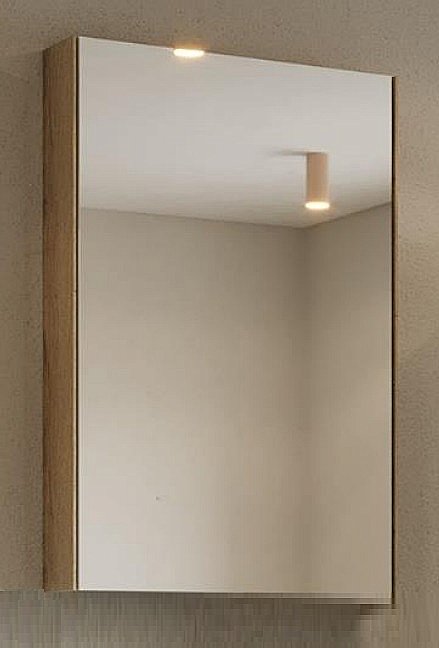 Зеркальный шкаф Акватон Либерти 65 дуб эльвезия купить в интернет-магазине сантехники Sanbest