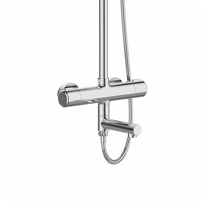Душевая система Orange Thermo T02S3-911cr хром купить в интернет-магазине сантехники Sanbest