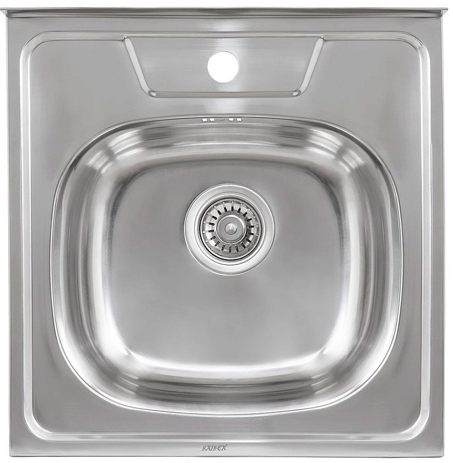 Мойка кухонная Kaiser KSS-5050 хром купить в интернет-магазине сантехники Sanbest