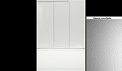 Шторка на ванну BAS Лима 130x145 стекло Грейп купить в интернет-магазине сантехники Sanbest