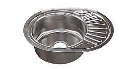 Мойка кухонная MIXLINE ML 528190 хром купить в интернет-магазине сантехники Sanbest