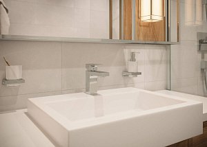 Стакан Hansgrohe AddStoris 41749000 хром купить в интернет-магазине сантехники Sanbest