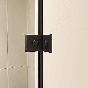 Душевой уголок RGW Classic CL-046B 350904609-24 100x90 стекло матовое песоструй/профиль черный купить в интернет-магазине Sanbest