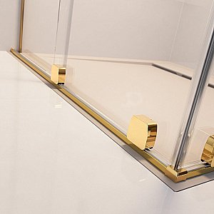 Шторка для ванны Radaway Furo SL Gold PND II 120 стекло прозрачное/профиль золото купить в интернет-магазине Sanbest