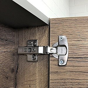 Зеркальный шкаф Comforty Никосия 00-00008851 70 дуб темный купить в интернет-магазине сантехники Sanbest