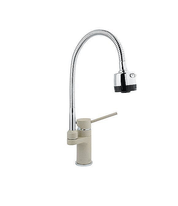 Смеситель для кухни Timo Saona 2308F бежевый матовый купить в интернет-магазине сантехники Sanbest