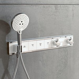 Термостат для душа Hansgrohe RainSelect 15356000 купить в интернет-магазине сантехники Sanbest