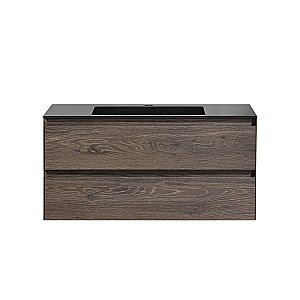 Тумба с раковиной Vincea Luka 1000 R.Oak для ванной в интернет-магазине Sanbest